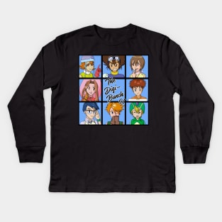 The Digi Bunch 01 Kids Long Sleeve T-Shirt